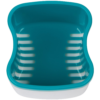 Denture-Bath-With-Basket-European-Style-Attractive-Durable-Design-Color-Teal-3